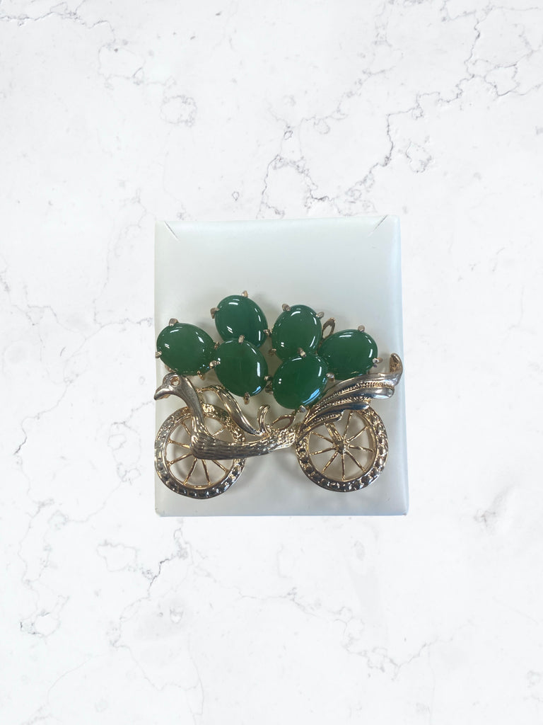 Jade Brooch Coach