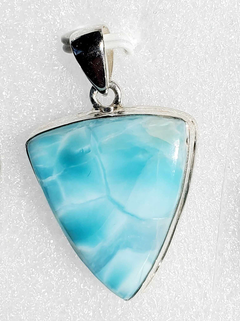 Larimar and Silver Necklaces