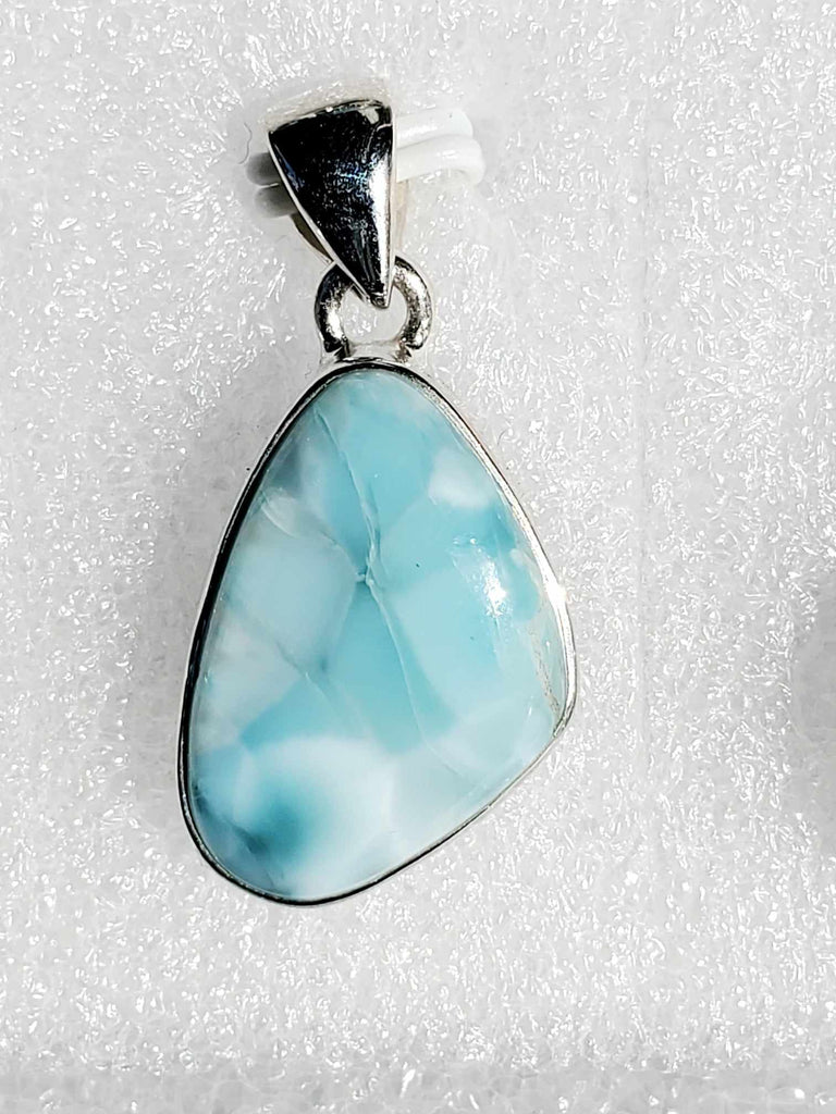 Larimar and Silver Necklaces