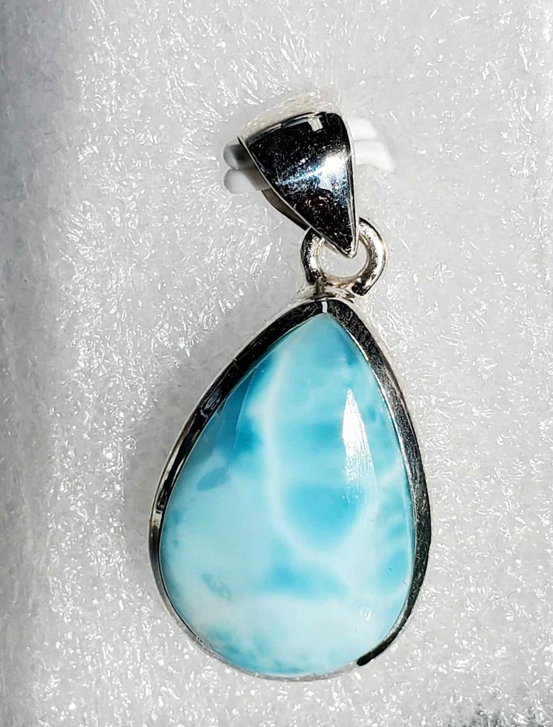 Larimar and Silver Necklaces