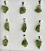 Moldavite and Silver Necklaces