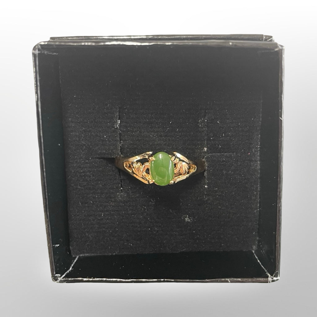 Jade Oval Ring