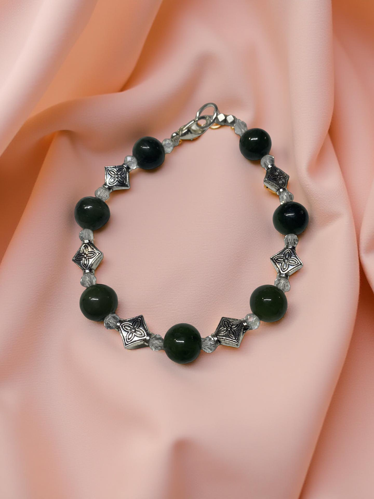 Jade Beaded Bracelet