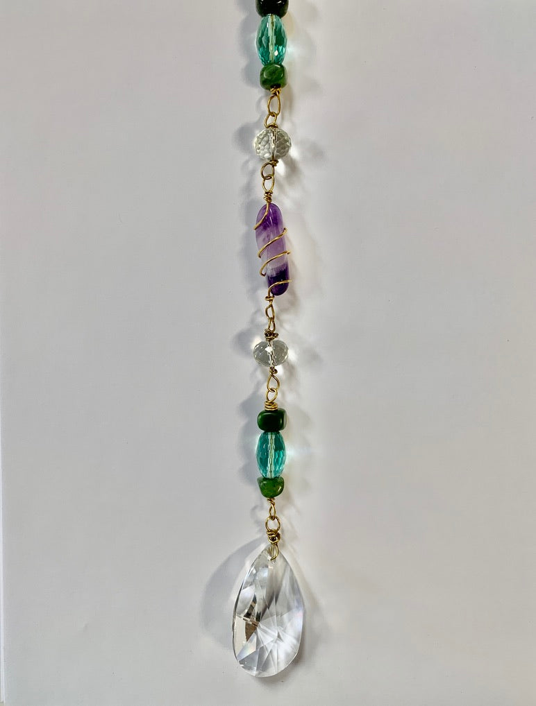 Jade City Creations- Gemstone Suncatcher