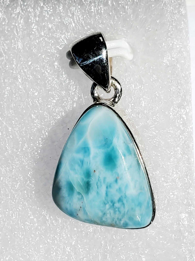 Larimar and Silver Necklaces