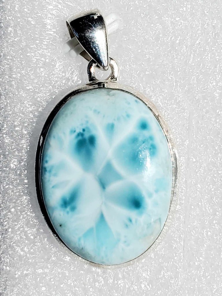 Larimar and Silver Necklaces