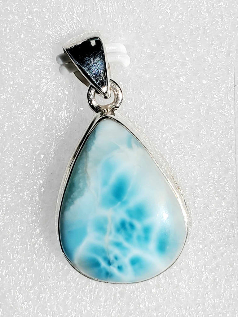 Larimar and Silver Necklaces