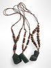 Jade Wood Beaded Necklace