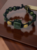 Jade Bear Beaded Bracelet