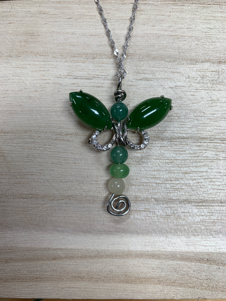 Jade Butterfly Necklace