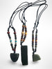 Jade Wood Beaded Necklace