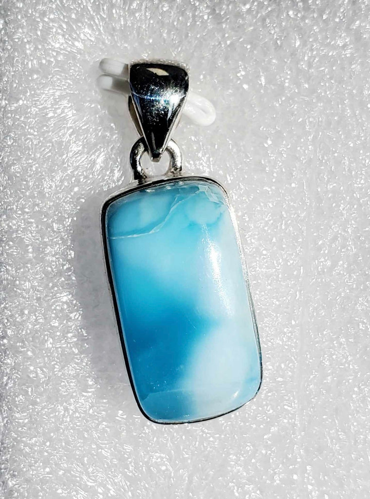 Larimar and Silver Necklaces