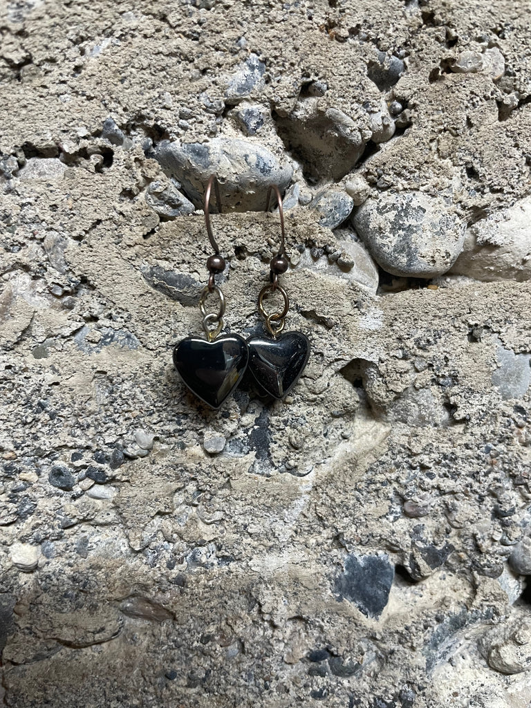 Dangle Heart Earrings