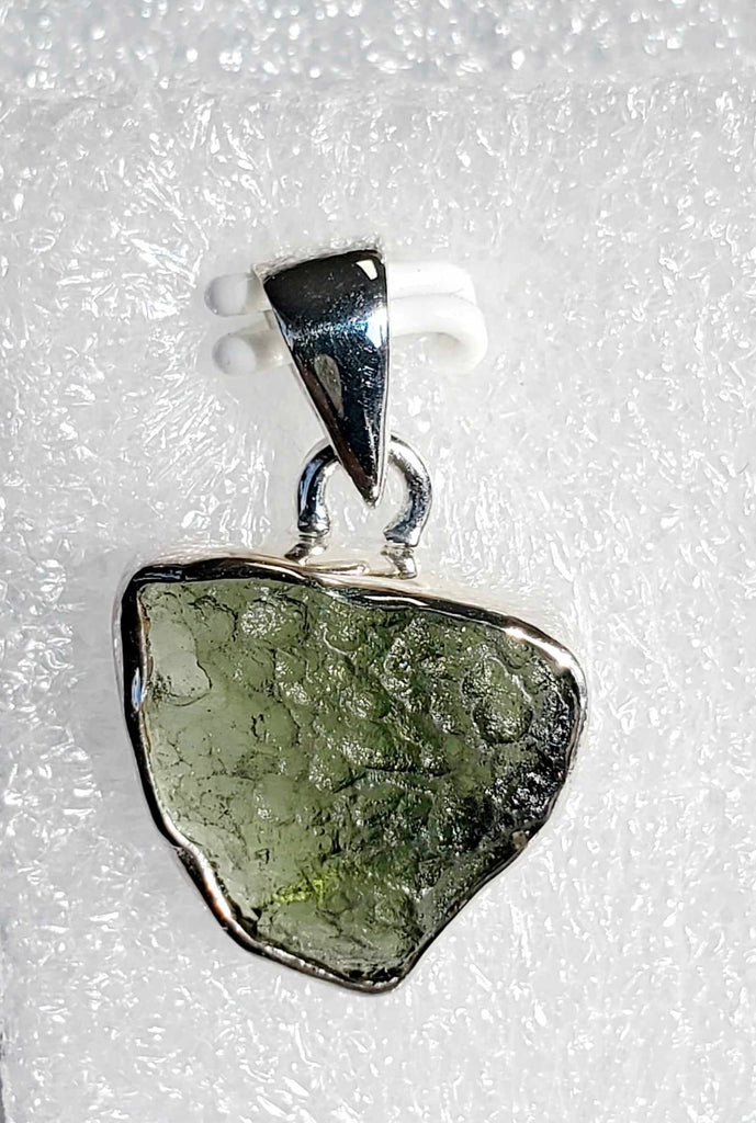 Moldavite and Silver Necklaces