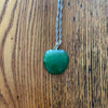 Apple pendant on a sterling silver chain