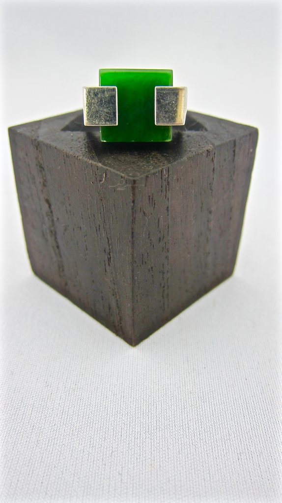 Jade Square Ring