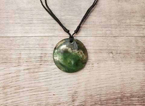 Jade Circle Pendants- made in Jade City
