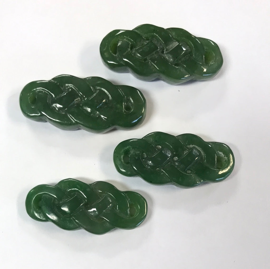 Jade Vintage Knot Pendant