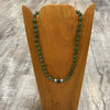 Jade beaded necklace