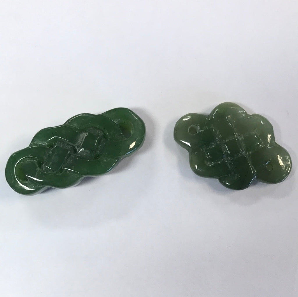 Jade Vintage Knot Pendant