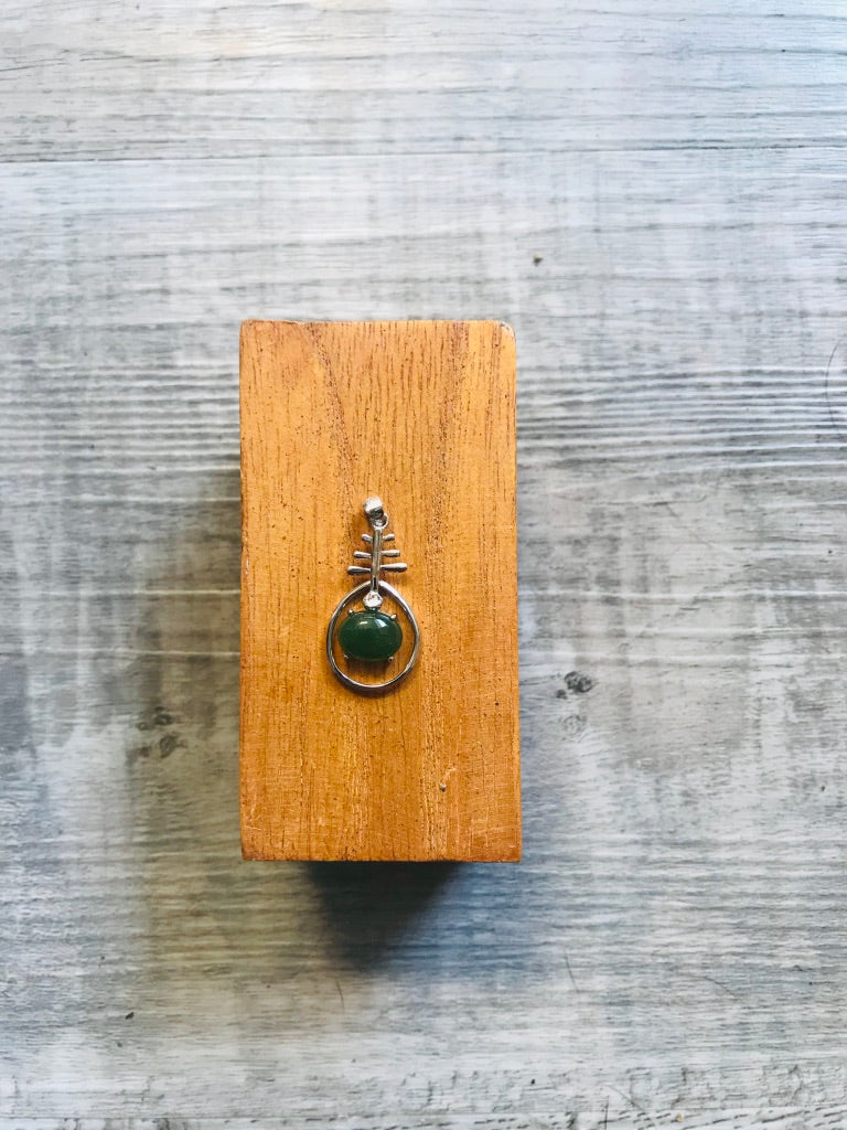 Jade "Tree" Pendant