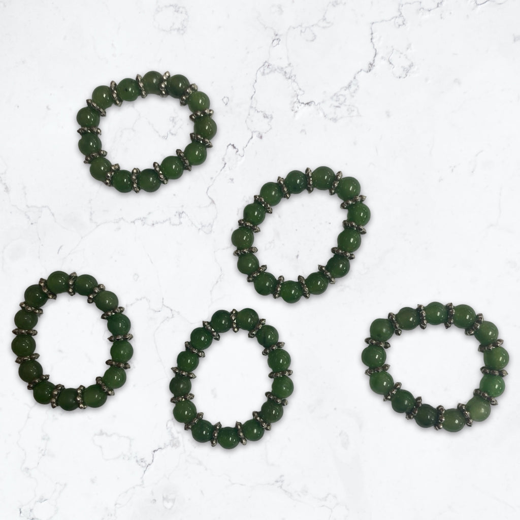 Jade Stretch Ring