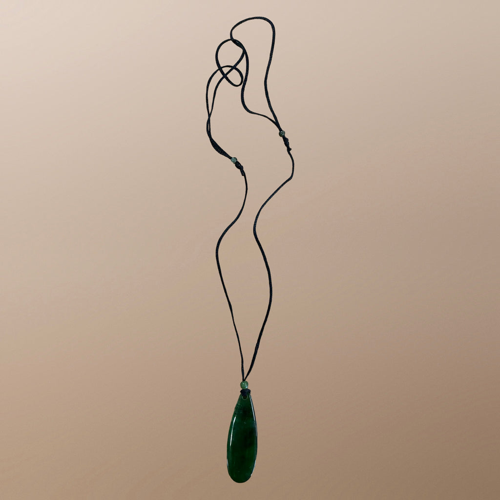 Jade Teardrop Necklace