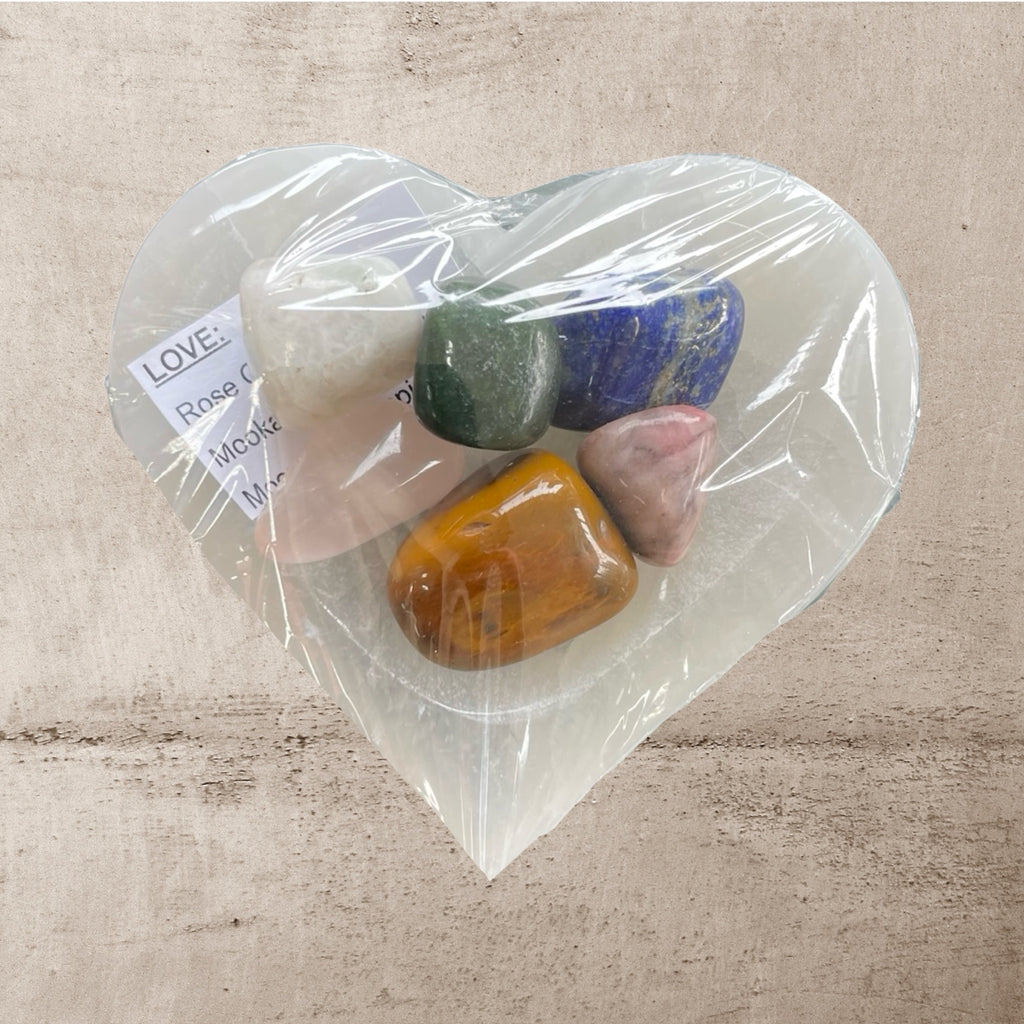 Selenite healing crystal bowls