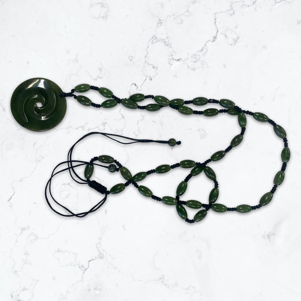 Jade Beaded Necklace