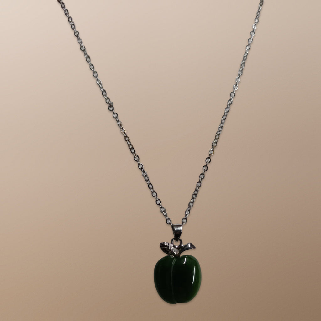 Jade Apple Necklace