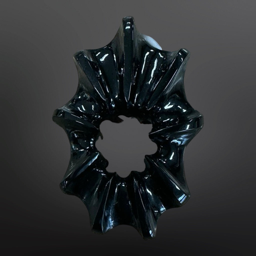 The Water Song Collection Black Jade Oval Piano Key