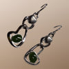 Heart Jade Earrings