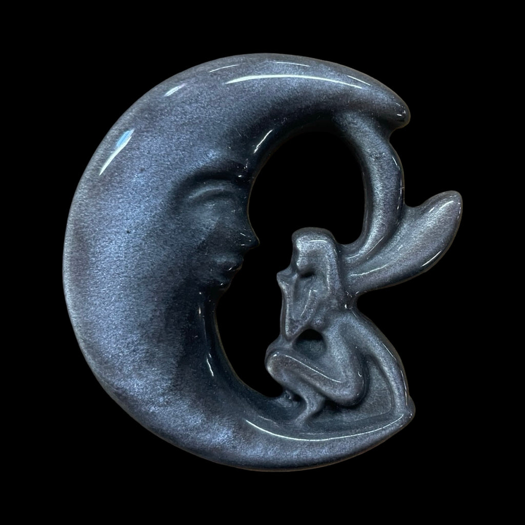 Obsidian Fairy and Moon Medallion