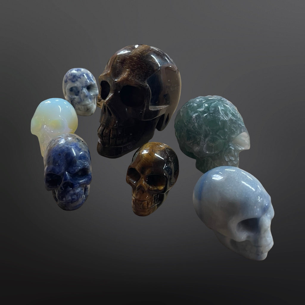 Mixed Stone Skulls