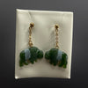 Jade Buffalo Earrings