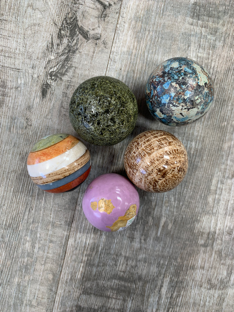 Gemstone Spheres