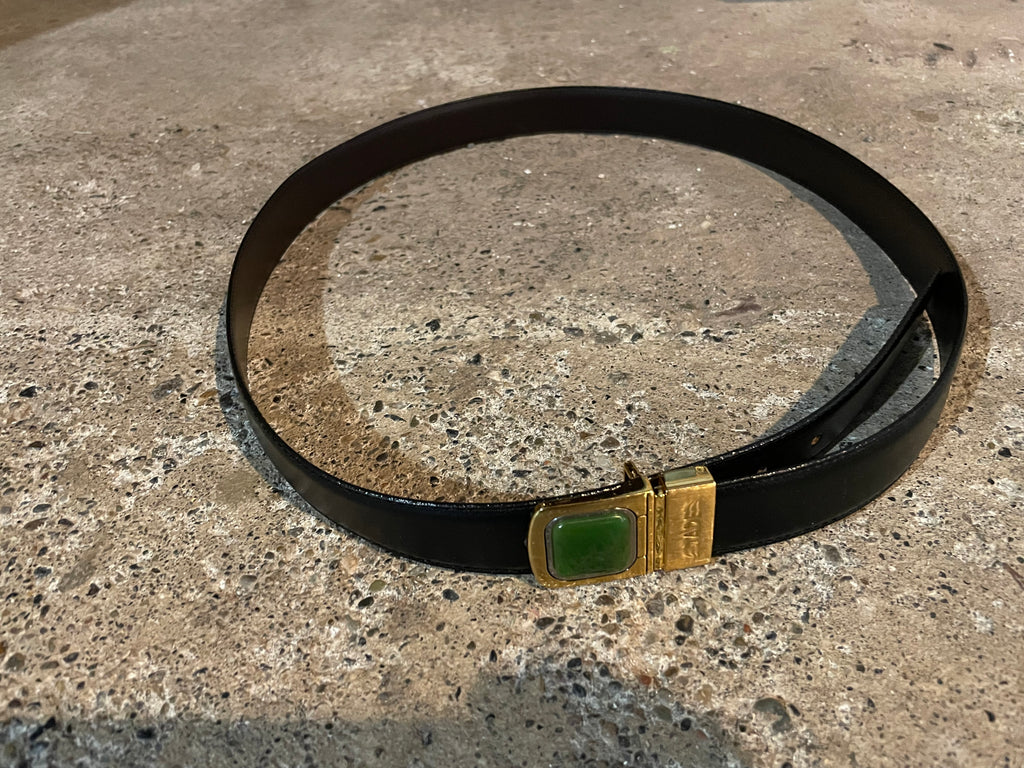 Jade Belt Buckle with Belt