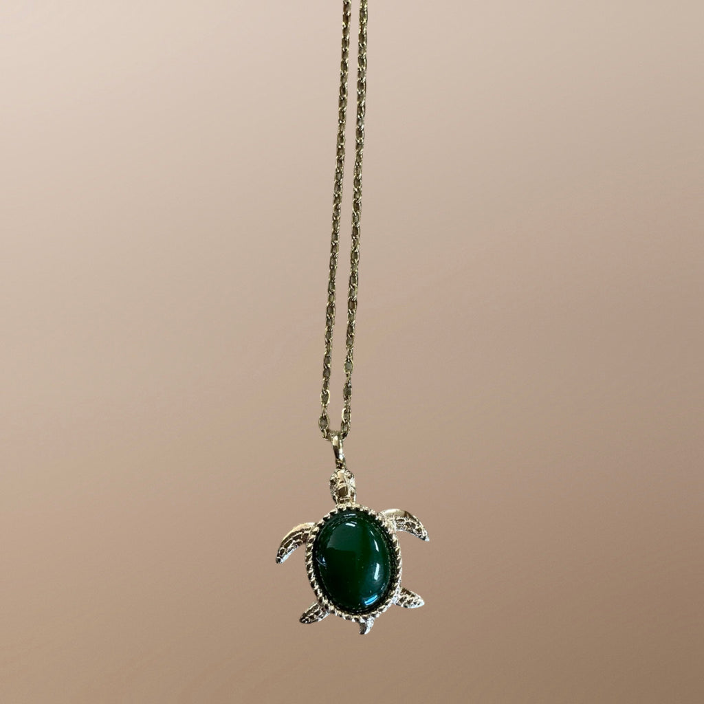 Stainless Turtle Necklace