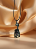 Abalone Necklace with a Jade Bead