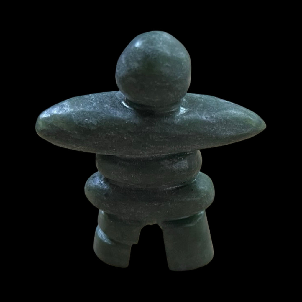 Jade Inukshuk, matte finish