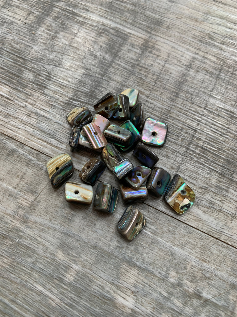 Abalone/Paua Shell - beads, tumbled, smudge bowls