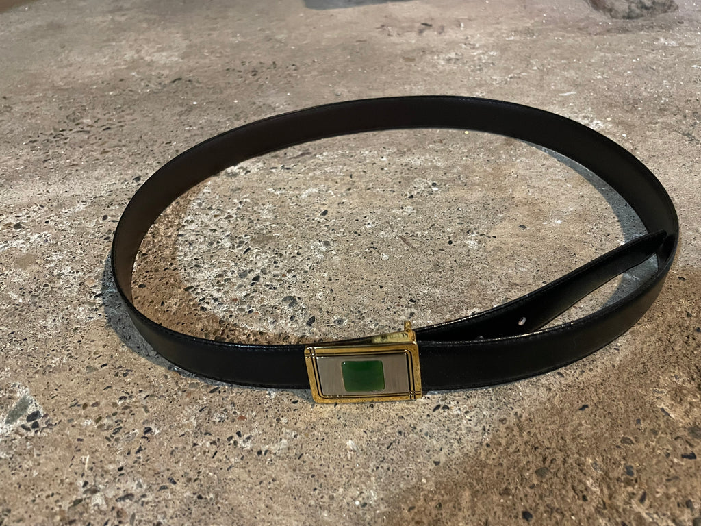 Jade Belt Buckle with Belt