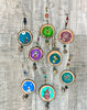 Jade City Creations- Wood Rounds Christmas ornaments