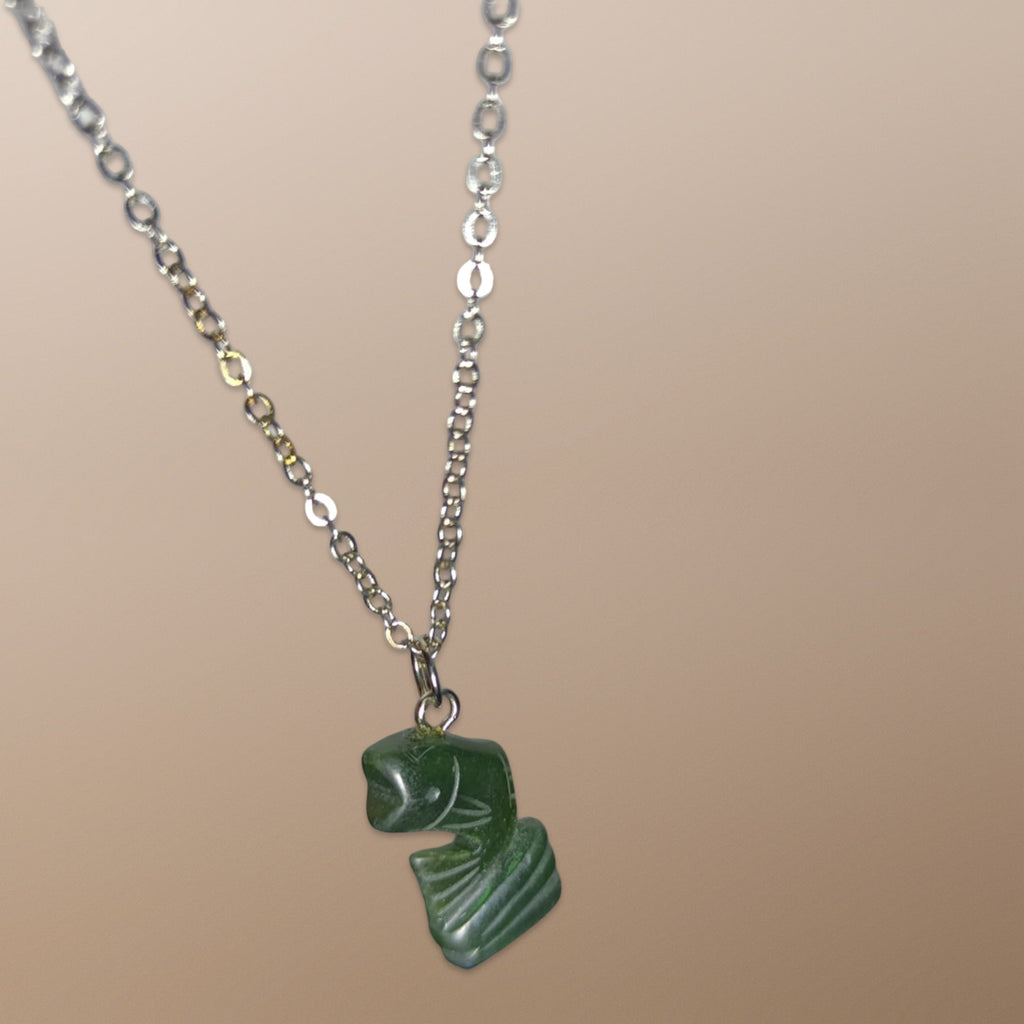 Jade Fish Necklace