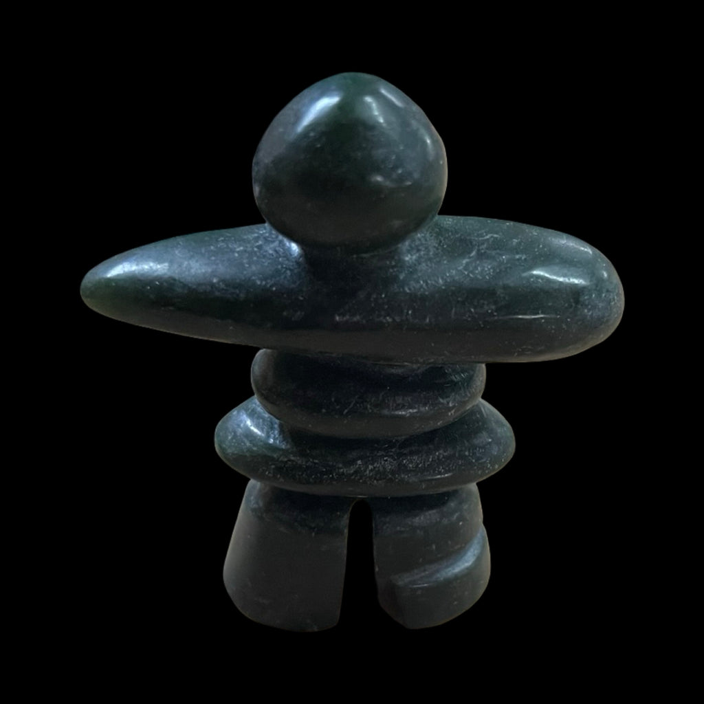 Jade Inukshuk, matte finish