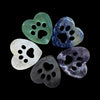 Heart Dog Paw Medallion