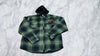 Green Plaid Fleece Jacket