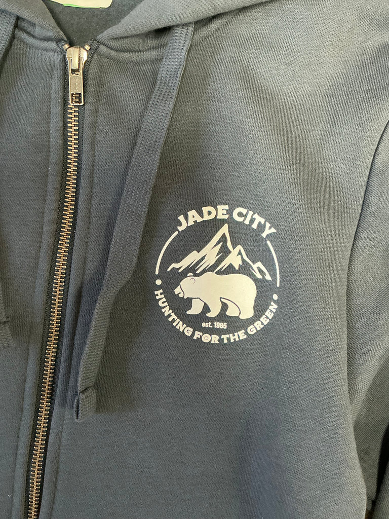 Jade City 40 years zip-hoodie