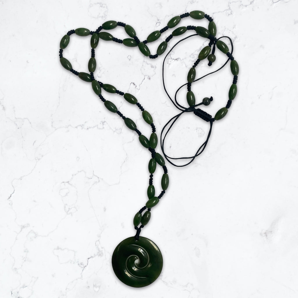 Jade Beaded Necklace