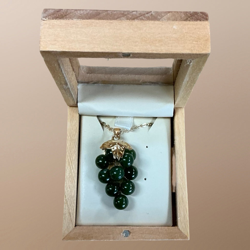 Jade Grape Necklace